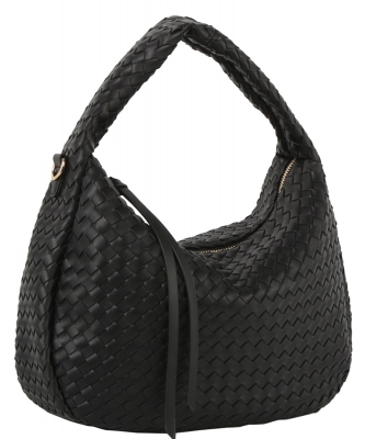 Fashion Woven Shoulder Bag Hobo JYE-0532 BLACK